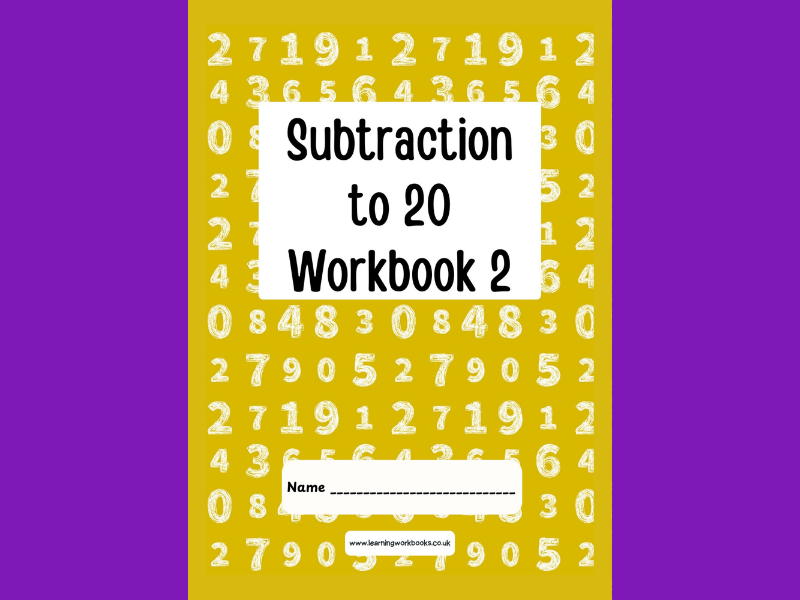 Subtraction to 20 Workbook 2