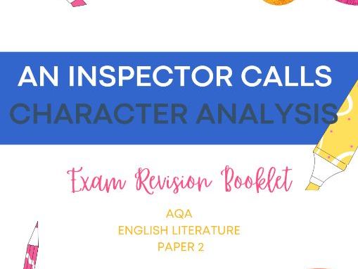 AQA An Inspector Calls Character Revision