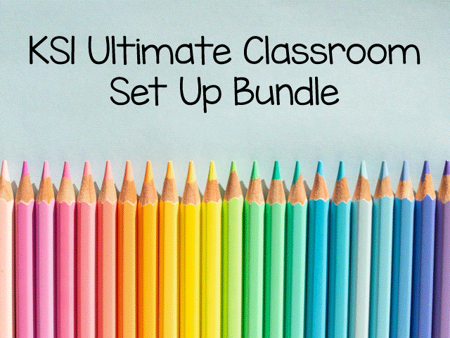 KS1 Ultimate Classroom Set Up Bundle