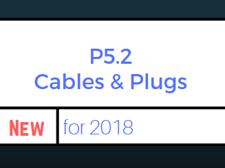 P5.2 Cables and Plugs Bundle (for 2018 Exam)