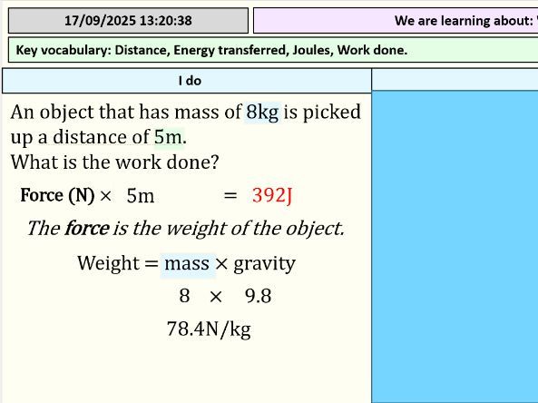 Work Done - Full Lesson