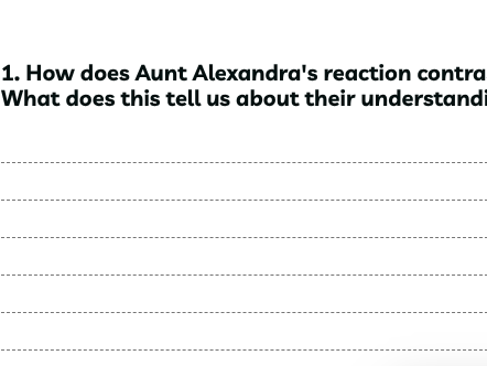 To Kill a Mockingbird - Chapter 27