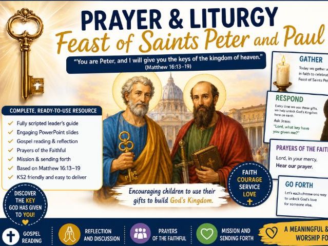 Prayer and Liturgy – Feast of Saints Peter and Paul | Complete Assembly & PowerPoint