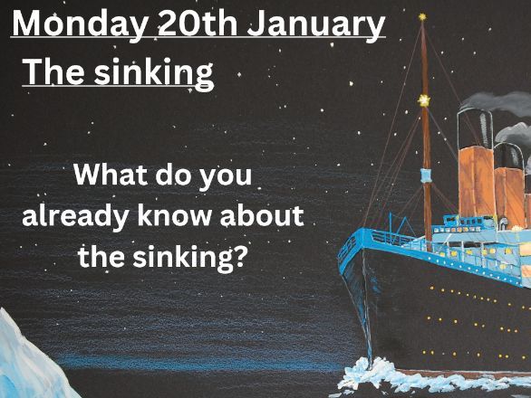 The Titanic - History Unit