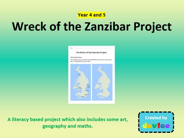 Wreck of the Zanzibar Project