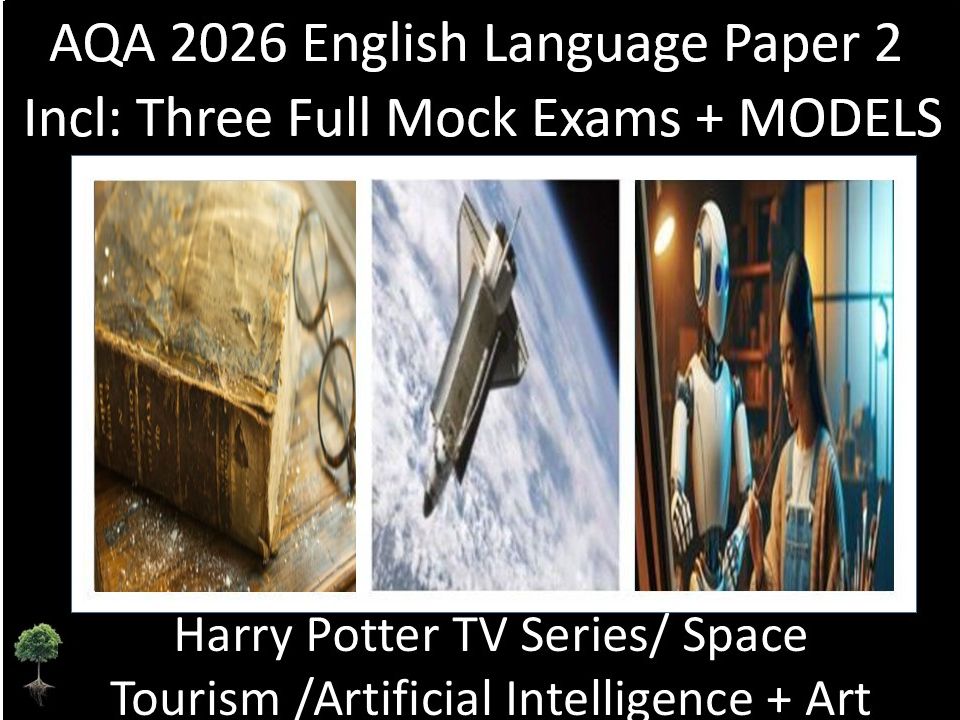Three AQA 2026 English Language Paper 2 Mocks | MODELS