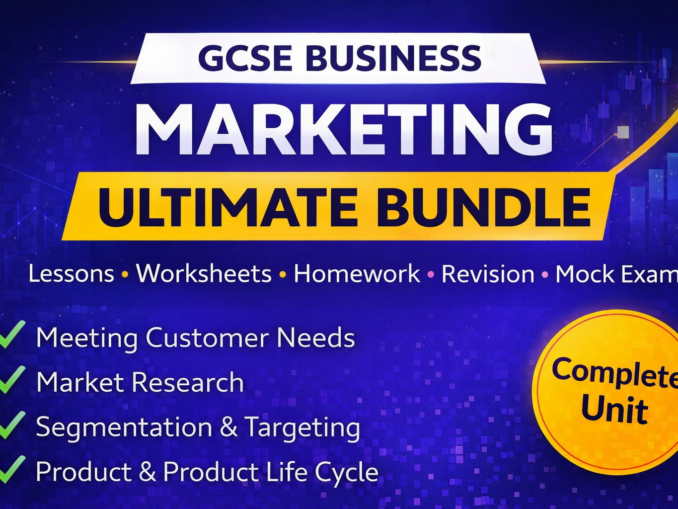 GCSE Business Marketing Ultimate Bundle