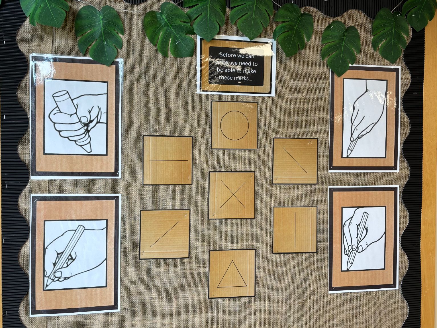 writing board display visuals