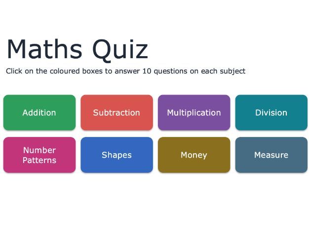 Maths Quiz