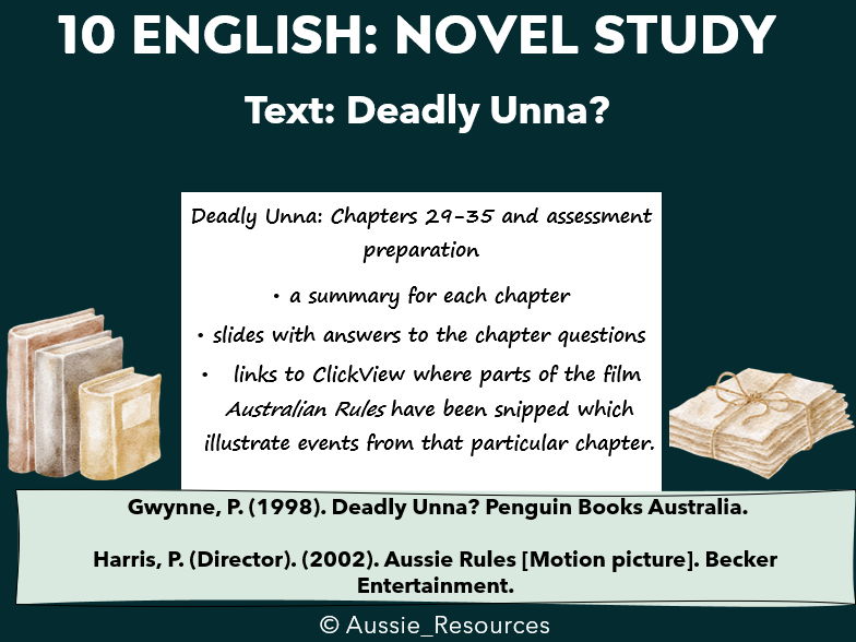 Deadly Unna: Chapters 29-35