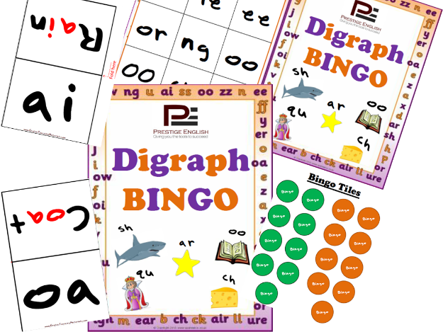 Digraph BINGO | Fun Bingo Game
