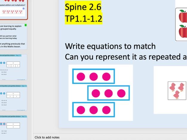 MATHS NCETM spines YEAR 2: Unit 6 Division