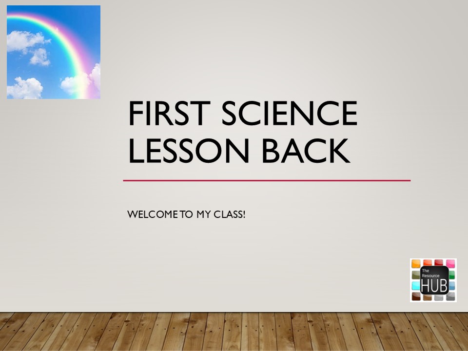 FIRST DAY SCIENCE ADVENTURE – Editable KS3/KS4 Presentation for Engagement & Inquiry