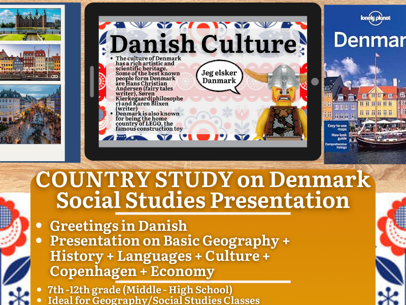 Country Study Presentation on Denmark - Europe - Scandinavia