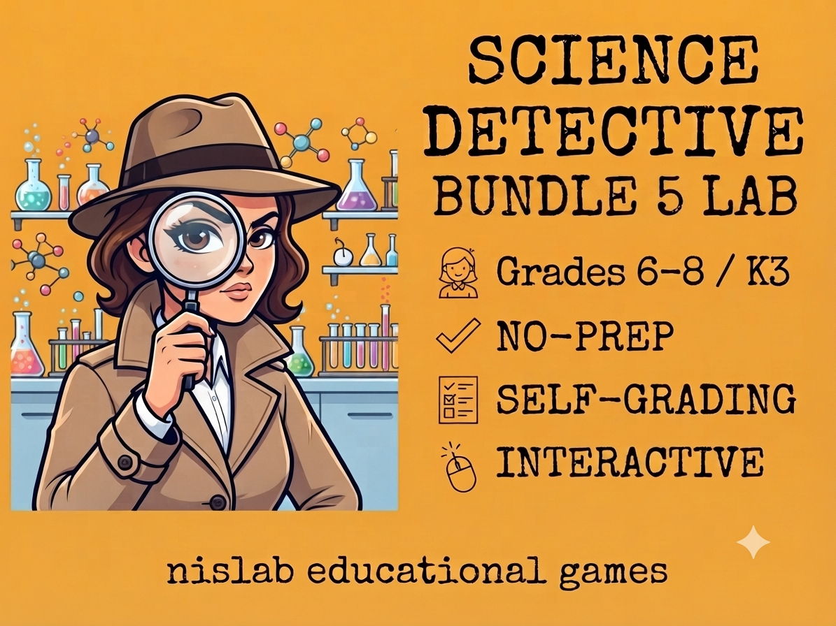 Science Detective Bundle - Digital Lab Game