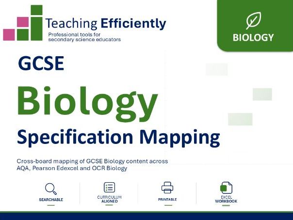 GCSE Biology Specification Mapping