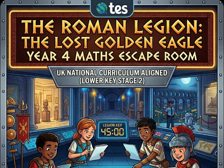 Year 4 Maths Escape Room: The Roman Legion — The Lost Golden Eagle