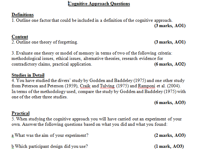 cognitive approach assessment by mandarmstrong teaching resources cognitive approach