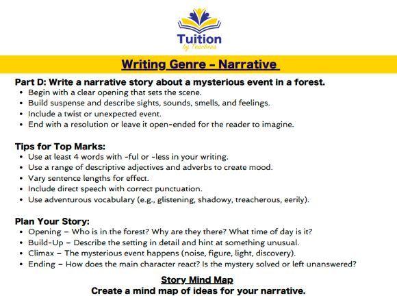 2. 11+ English- Creative Writing - Narrative; Spelling & Vocabulary