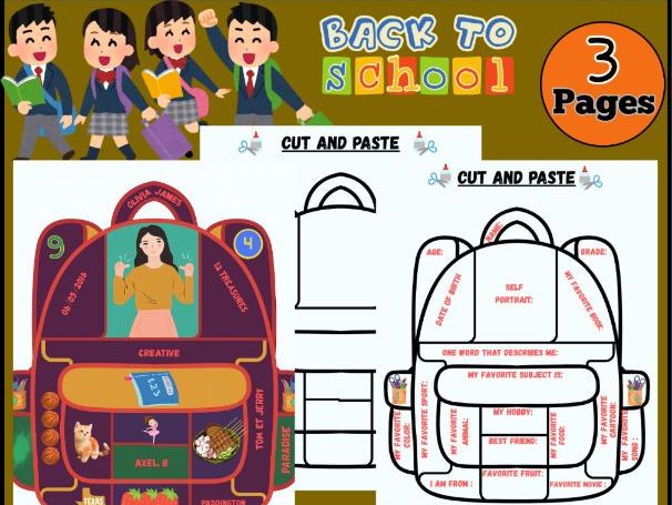 All About Me Worksheet | Back to School Icebreaker Activity
