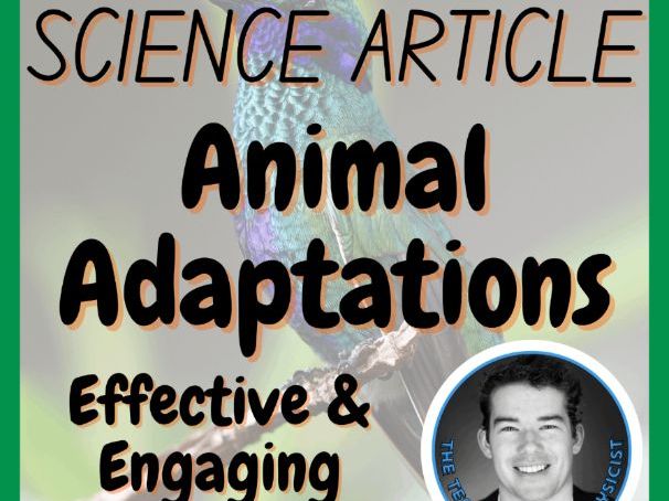 Animal Adaptations | Biology Science Reading Comprehension Passage & Questions