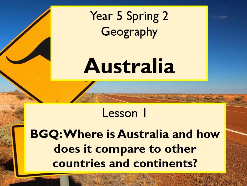 KS2 Geography Unit - Australia