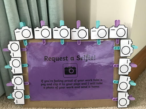 Request a Selfie Display