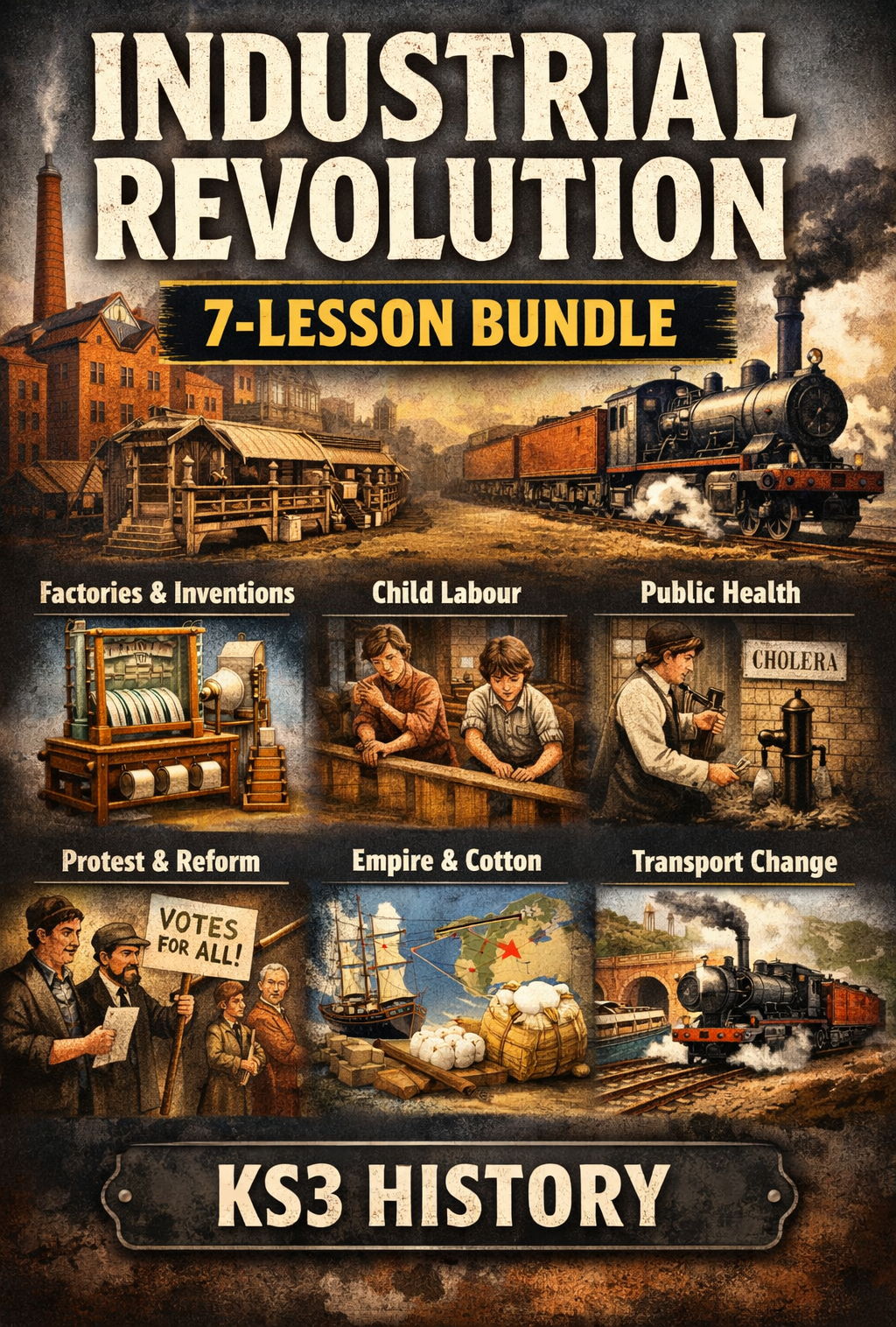 The Industrial Revolution Full Lesson Pack