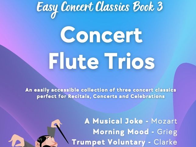 Easy Concert Classics Book 3 (Flute Trio)