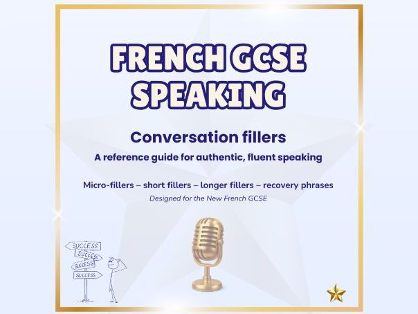 Conversation fillers – French GCSE speaking