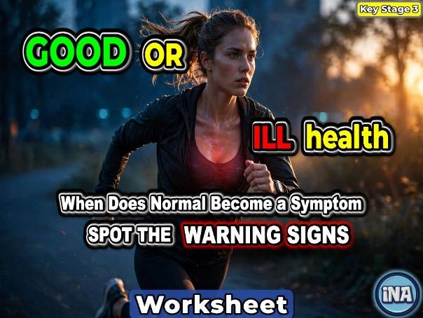 Good and Ill Health - KS3 Biology Worksheet