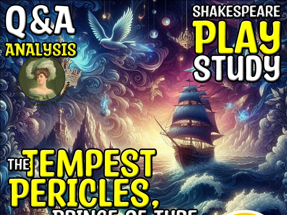 Shakespeare 4 Romances : Q&A Analysis Shakespeare Sub Plan