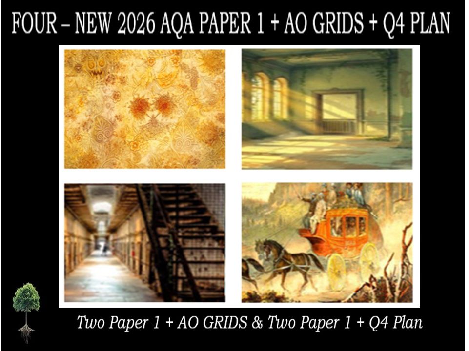 FOUR - AQA PAPER 1 | 2026 FULL MOCKS | AO GRIDS | Q4 PLAN
