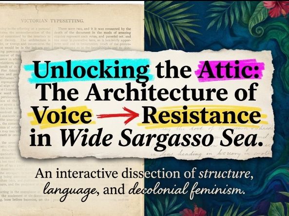 Wide Sargasso Sea Analysis Mini Pack | Senior Year 11–12 | ELA