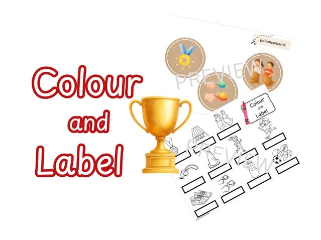 Colour & Label Sports Day
