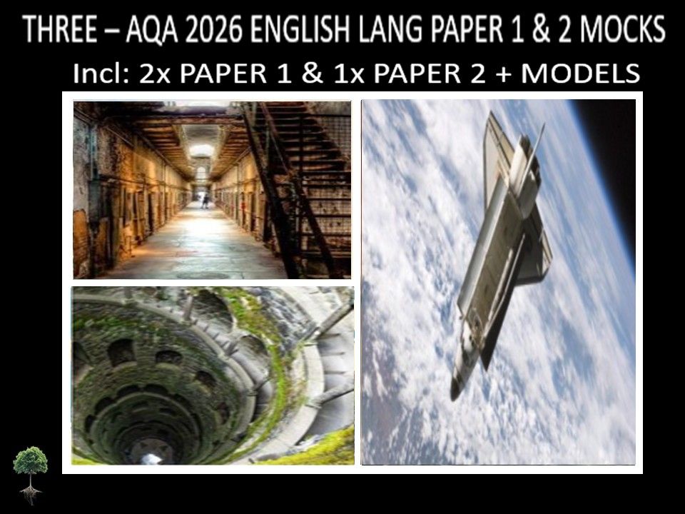 THREE - AQA PAPER 1 & 2 | 2026 FULL MOCKS | MODELS