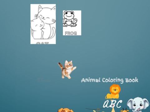 Educational Coloring Book for kids