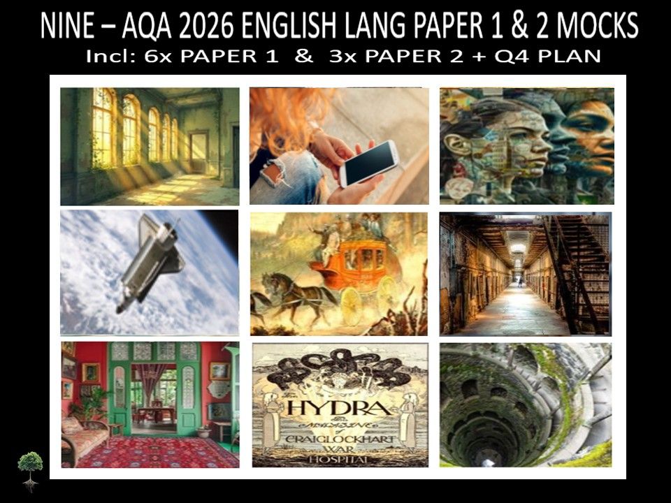 NINE - AQA PAPER 1 & 2 | 2026 FULL MOCKS | Q4 PLAN