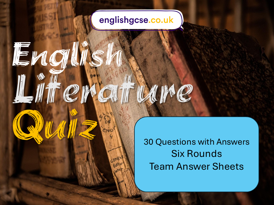 English Literature Quiz