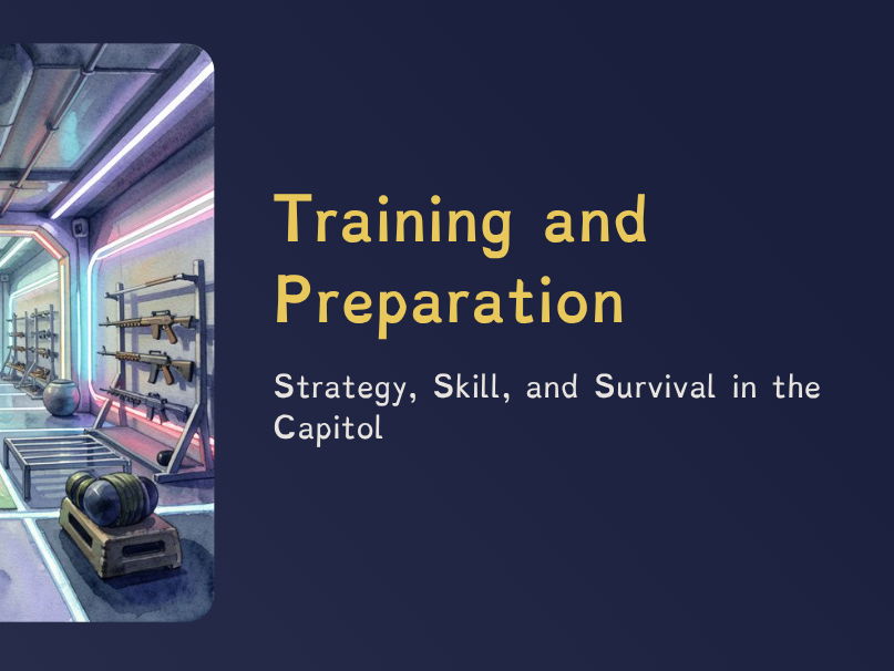 The Hunger Games - Training and Preparation