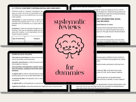 Systematic Reviews For Dummies: A University Guide *With Examples*