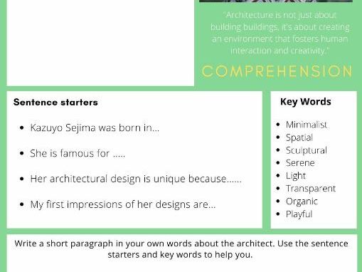 Architect Analysis - Kazuyo Sejima
