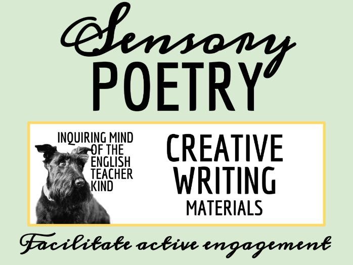 Sensory Poem Activity with Outline and Template for Creative Writing