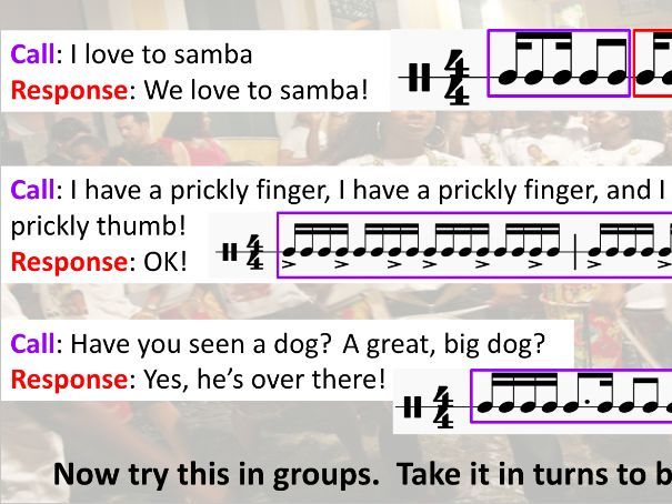 Samba: Complete Scheme of Work (KS2 or KS3)