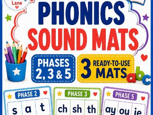 Phonic Mats EYFS and KS1