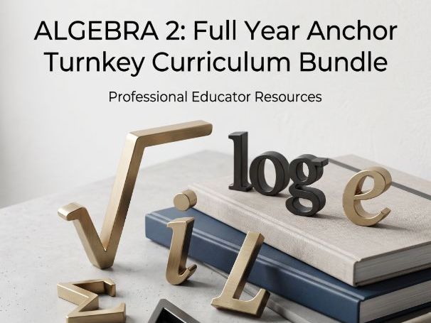 KS4 / HIGHER GCSE MATHS: Anchor Curriculum Bundle | Full Year Turnkey Lessons