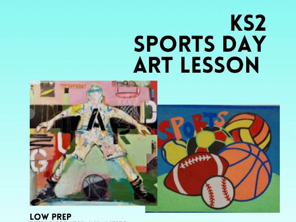 Sports Day Art Lesson KS2 – Movement and Colour Art Unit