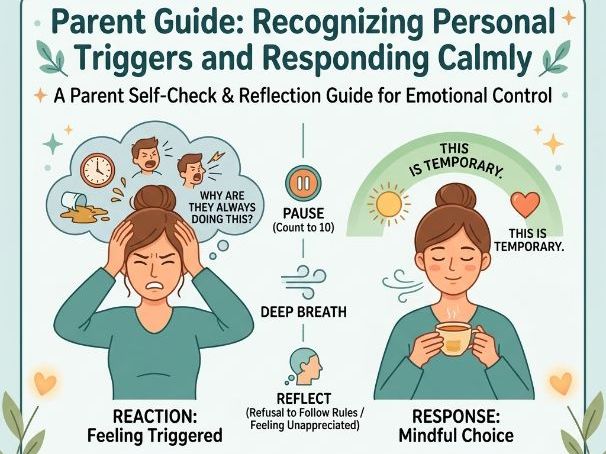 Recognizing Personal Triggers and Responding Calmly – A Parent Self-Check