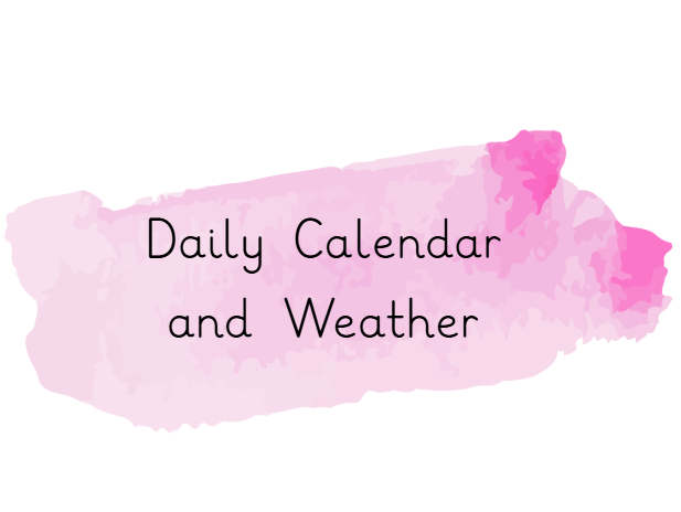 Daily Calendar and Weather