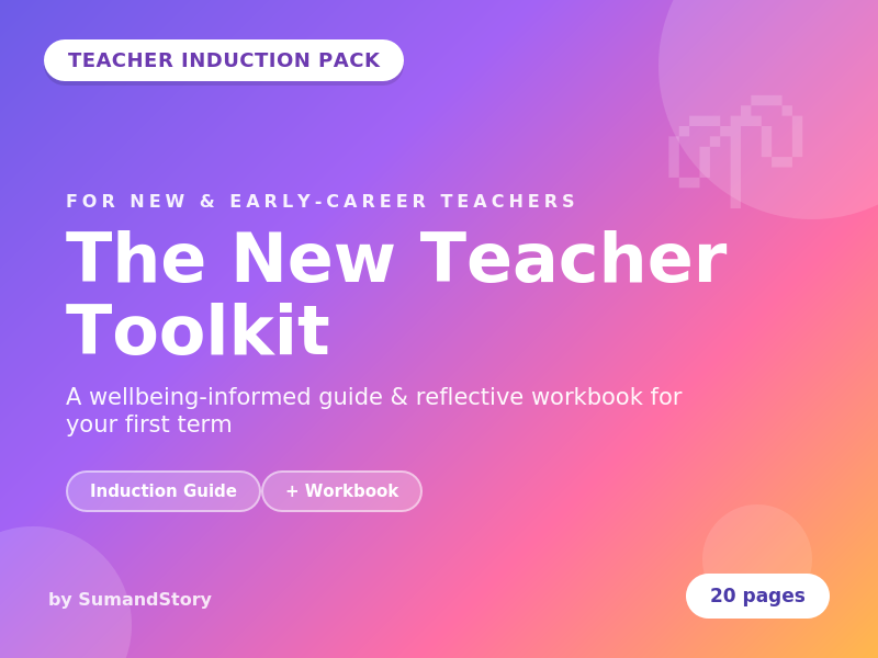The New Teacher Toolkit Workbook- FREE